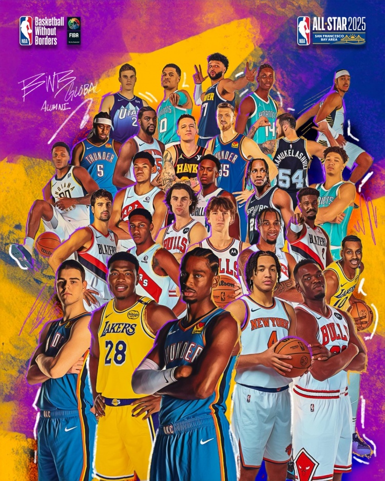 NBA官方:第9屆籃球無(wú)疆全球訓(xùn)練營(yíng)將在舊金山全明星期間進(jìn)行