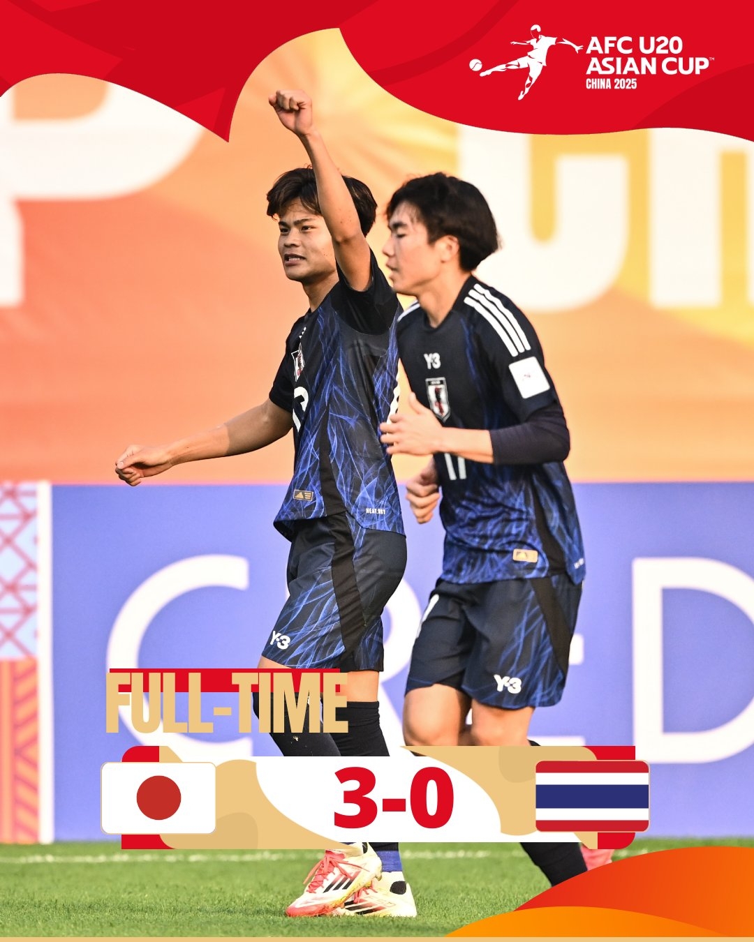  日本U20主帥賽后：雖然全取三分，但球隊(duì)各方面都有待提升