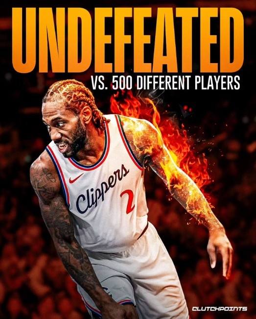  罕見統(tǒng)計！小卡對500球員保持不敗NBA首人 榜單2-6僅老詹非他隊友