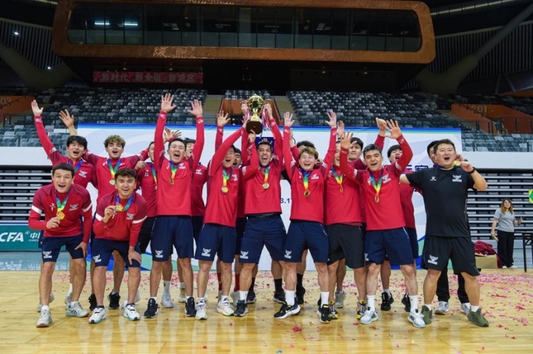  寧夏平羅恒利2-1杭州臨平吳越錢唐，首奪全國五人制錦標賽冠軍